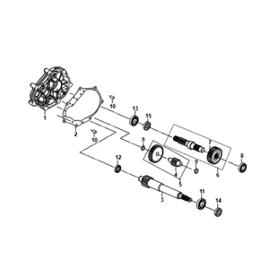 Arbres de transmission Sym Jet 14
