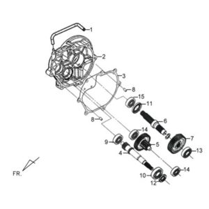 cardans Sym X'PRO 125