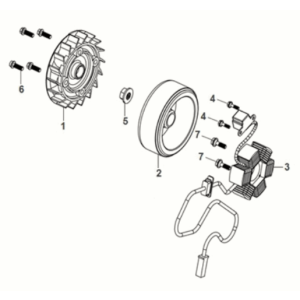 Numéro de série AC Sym Mio 50I E5