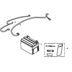 Accu / Gereedschapset Sym Orbit III 125I E4