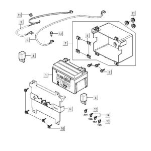Batterie Kymco New Dink 200i