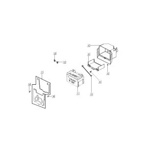 Batterie Kymco New Sento 4 temps 50i rouge