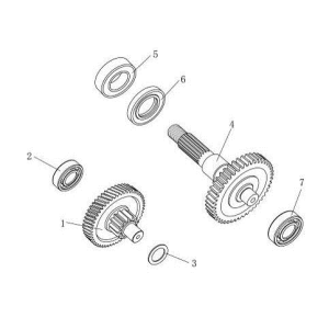 Essieu arrière China Venom noir