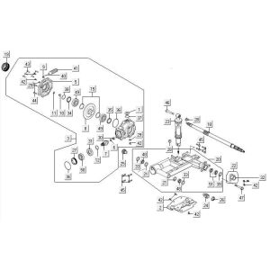 Bras oscillant Kymco MXU 300R
