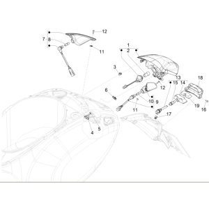 Career Feux Vespa Electric 45 km/h E5 2021 (EMEA)