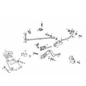 Frein arrière SENDA SM DRD 2006