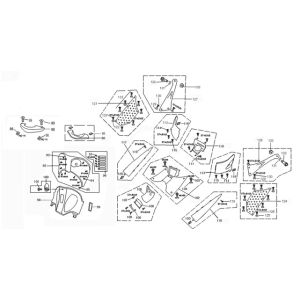 Pièces avant/capuchon avant Chine Grande Retro GT2 noir