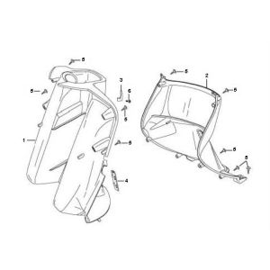 Tablier Peugeot V-clic 4 temps