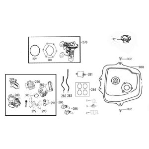 Benzinetank - AGM VX50i EFI