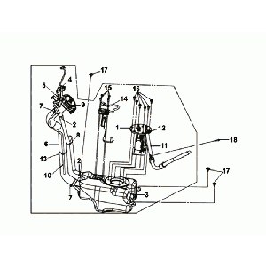 Réserve flottante Sym Mio 50I Essence