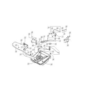 Réservoir de carburant Kymco B&W LC 2 temps argent