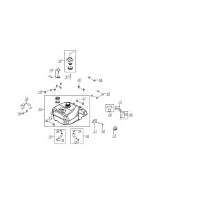 Réservoir de carburant Kymco MXU 300