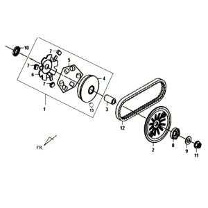 Câble mobile Sym Tonik V (WH8018P) blanc