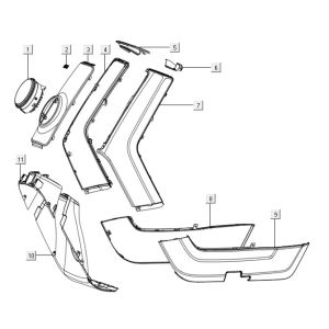 Couvertures avant Niu NQI Cargo