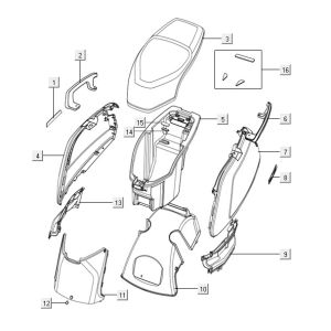 Capots arrière Niu NQI Cargo