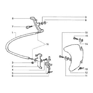 Capot d'essence Gilera Runner 180cc FXR 2 temps