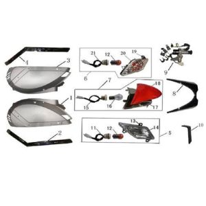 BTC Bellagio (12 pouces) 19 noir