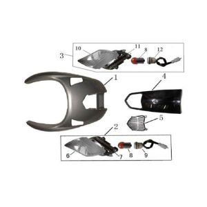 BTC Bellagio (12 pouces) 21 noir