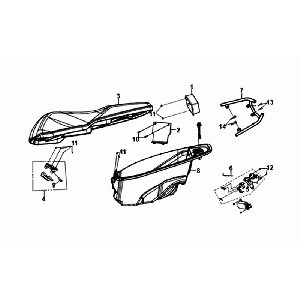 BUDDTSEAT - CASEBACK - PORTEFEUILLE SYM Orbit III noir