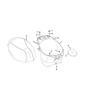 Selle Rover Fun 4 temps