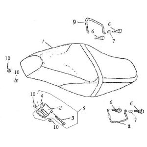 Selleseat AGM Retro après 2013 anthracite