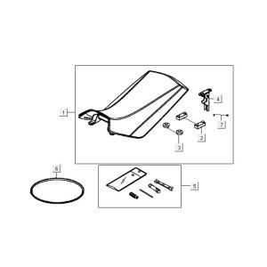 Selle Selle Kymco MXU 50
