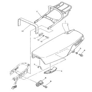 Selle Yamaha DT-50 MX