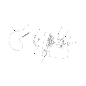 Frein arrière Bye-Bike-Bye Bike Achterrem