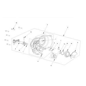 Couvercle de carter moteur Bye-Bike