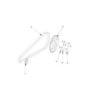 Pignon Bye-Bike-Bye Bike Tandwiel