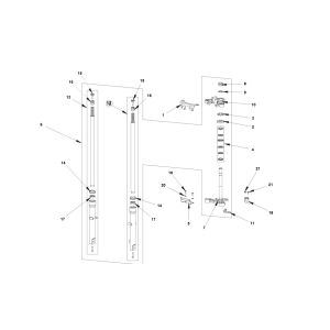 Fourche avant Bye-Bike-Bye-Bike voorvork