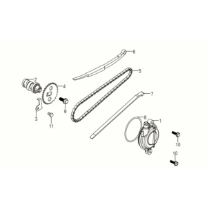 Arbre à cames Sym Symphony ST 50 E5