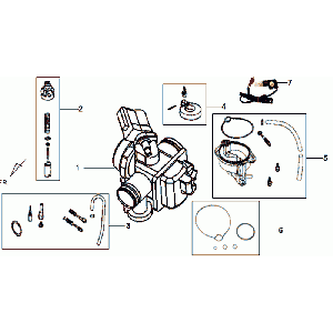 Carburateur Sym VS125 Euro 3
