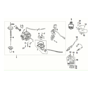 Carburateur Sym Symphony ST E3