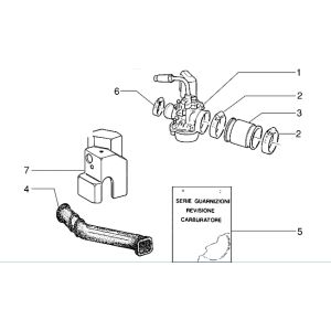 Carburateur Piaggio Zip RST