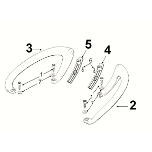 Porte-bagages arrière Peugeot Django 4 temps Euro 5
