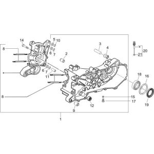 Carter Vespa Sprint 2 temps