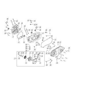 Carter moteur Kymco MXU 300
