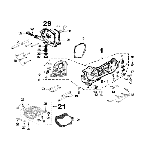 Carter Peugeot V-clic gris argent