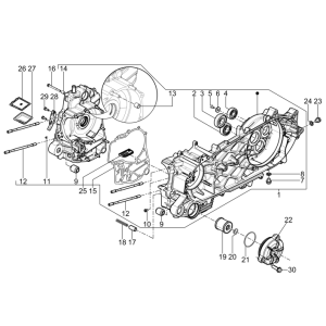 Carter Piaggio Beverly 350 Sport Touring Euro 3 2013-2014