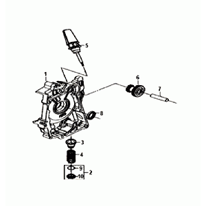 CARTER DRIVE/DEMARRAGE Sym Orbit III noir