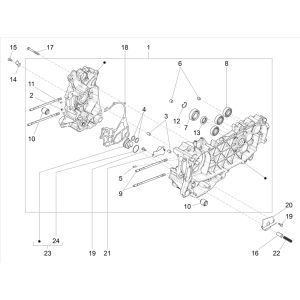 Carter Vespa Sprint 125 3V IE ABS Euro 5 2021