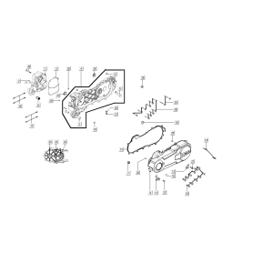 Carter Kymco Super8 Street 50i E4 Gris mat