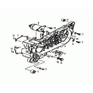 SAC GAUCHE VILEBREQUIN Sym Orbit III noir