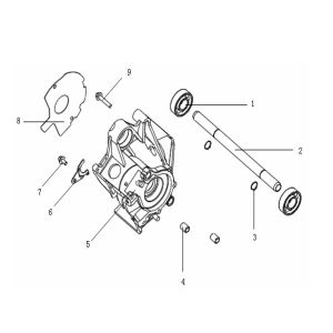 Carter d'huile Generic Ideo noir 2010 2 temps 25