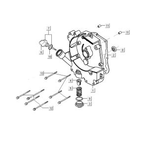 Carter d'huile Kymco Vitality 4t ac anthracite