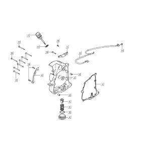 carter droit AGILITY 16+ 4T 125 Matte Metallic Light Blue
