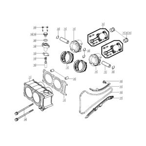 Cylindre Kymco Myroad 700i