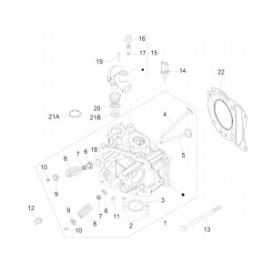 Culasse - soupapes GTS 125 IE