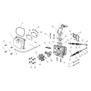 Culasse AGM Ape50 blanche